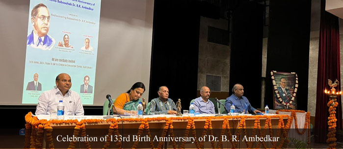 133rd Birth Anniversary of Dr. BR Ambedkar